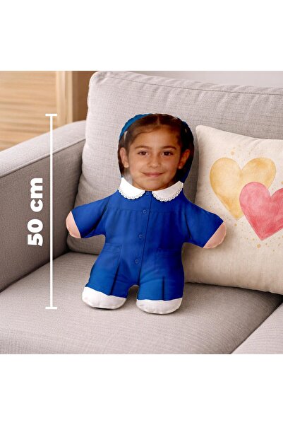 Anneler Gününe Özel Hediye Geçmişe Götüren Hediye Çocukluğum Peluş Oyuncak Anneye Hediye -50cm Kadın