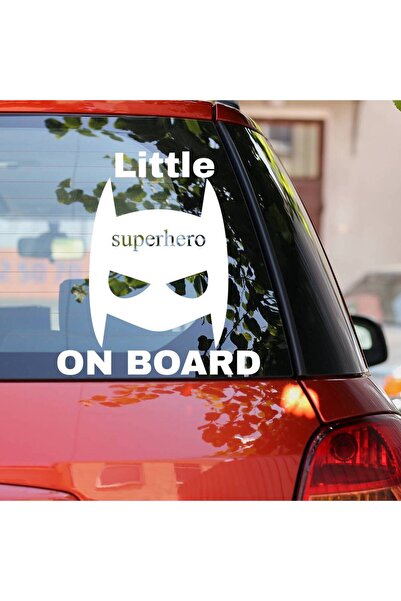 OEM Sticker auto (30cm) - Little SuperHero