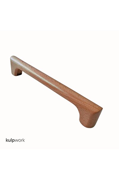 Kulpwork Masif Ahşap Kulp Arden Model Kayın – Tek Parça Gövde – Çelik Insert ...