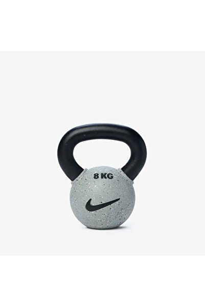 Nike Rubber Coated Kettlebell (Nike Grind/Smoke Grey) 8Kg