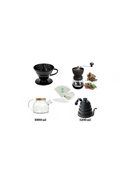 Saule 3. Nesil Fitre Kahve Demleme Seti V60 1000 ml