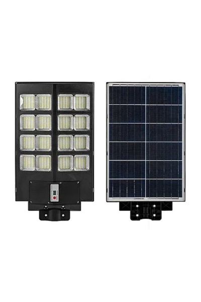 E-ANAMAG Ηλιακά Φορτιζόμενος Προβολέας Δρόμου LED, 800W - 16 Ρυθμίσεις, Ενσωμ...