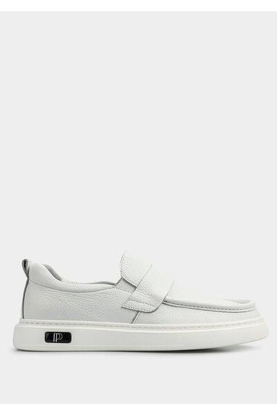 Provoq White Leather Men's Shoes
