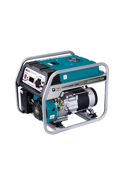 CATPOWER EL ALETLERİ 3001 Jeneratör Benzinli 3.0 Kwa 7.5 Hp 3000 W