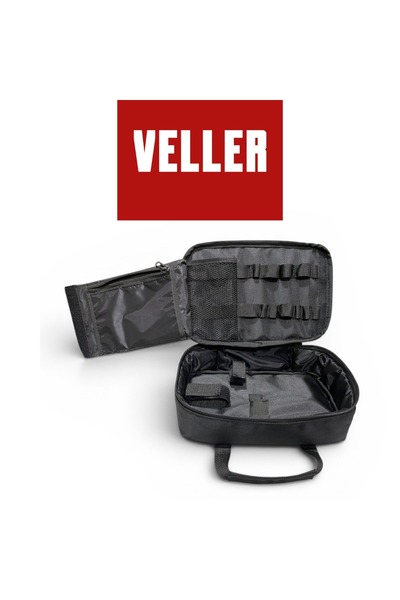 VELLER Silah ve Bakım Seti Taşıma Çantası (9 ve 7.65 mm tabanca İçin Özel Üre...