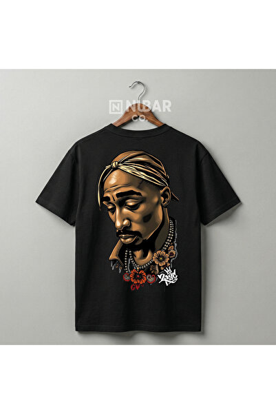 Grafftee Clothing Tupac Design Unisex Premium Cotton T-Shirt