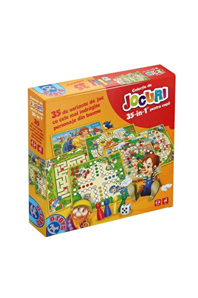 D-Toys Collection of classic board games Fairy Tales 50960, 35 game possibili...