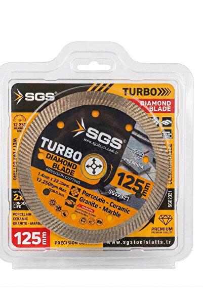 SGS SGS2321 TURBO ELMAS BIÇAK ( 125 ) (PORSELEN, SERAMİK, GRANİT VE MERMER )