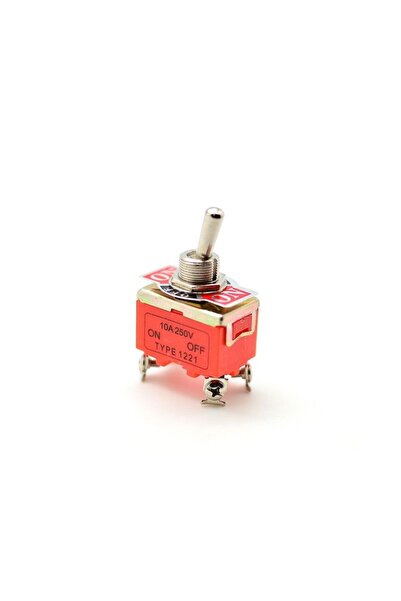 Stef's Cat Intrerupator Basculant Dublu On-Off-On Metal 220V-15A,