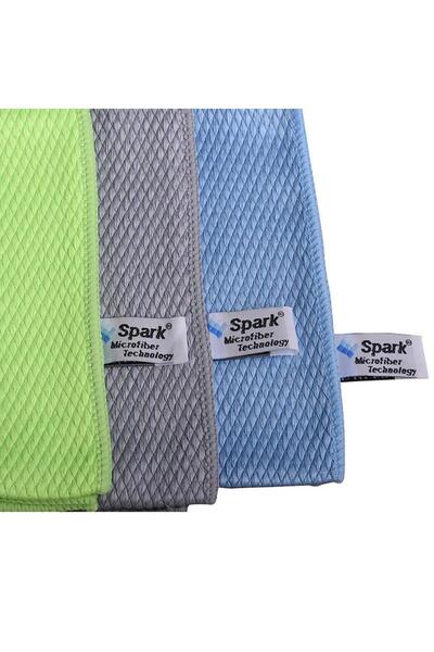 Alezy Spark M2311 Mikrofiber Cam Bezi 70x50cm (Karışık Renk)