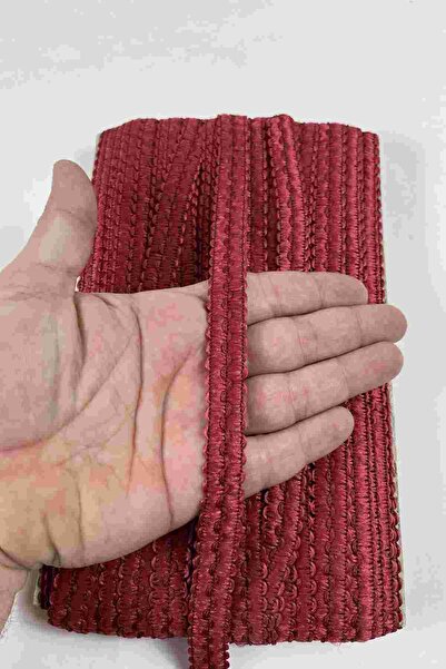 Hobigram Bordo Lpera Dense Knit Embossed Decorative Ribbon – Premium Ribbon 5...