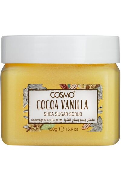CD Cosmo Designs مقشر الجسم كوزمو بالكاكاو والفانيليا وزبدة الشيا والسكر 450 ...