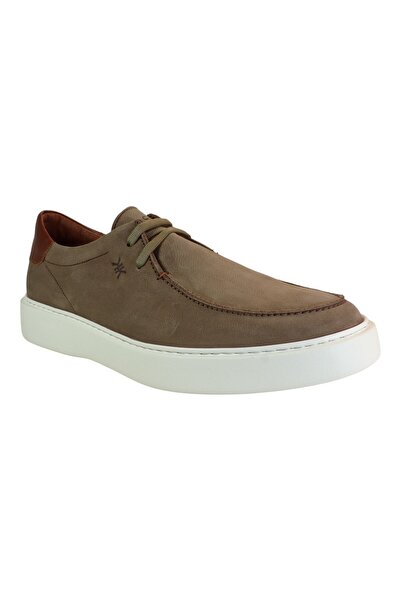 KRICKET Ανδρικά Παπούτσια Sneakers WOW 25K-1034-31 Μπέζ Δέρμα