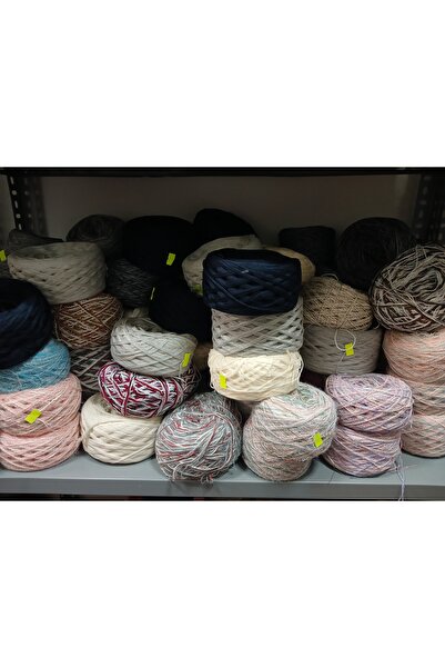 karasu spot Örgü ipi 5 kg karışık motiflik şallık ince cok katlı ipler