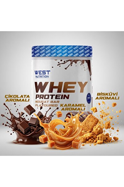 iyva West Nutrition Whey Protein Tozu 540 gr 18 Servis Çikolata & Karamel & B...