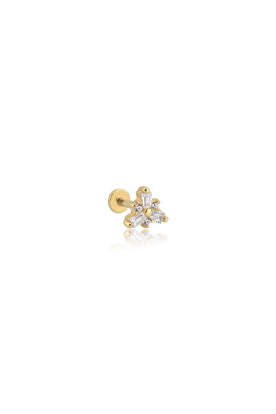 Cherry by Özkonak Eterna Tragus Altın Piercing