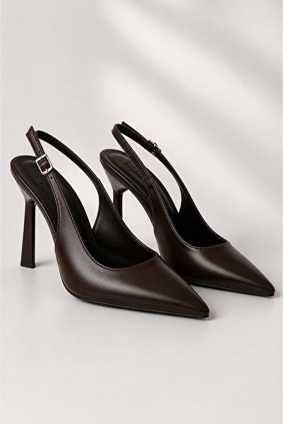gumushoe Women's High Heeled Faux Leather Stiletto Shoes 602