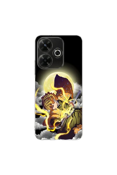 PPKin Redmi 13 Compatible Anime 4/2 Design Transparent Case