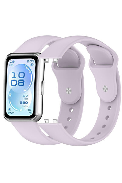 Nezih Case Huawei Band 11 / 11 Pro Uyumlu Yumuşak Soft Silikon Renkli Spor Ko...