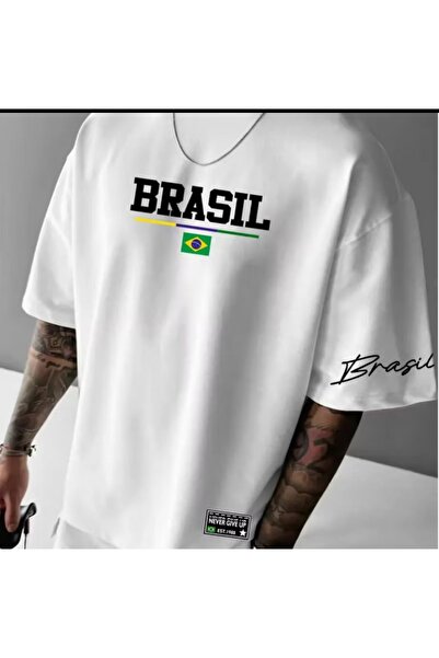 bellanova Sila Trend Unisex Black Oversize Printed T-Shirt Streetwear Comfort...