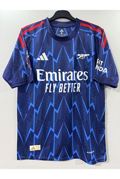 BREATHLESS Arsenal 2025-26 Yeni Sezon EZE Deplasman Forması (NewBlue)