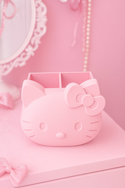 hivhestın Hello Kitty Masaüstü Düzenleyici Organizer - Sevimli Kalemlik ve Ma...