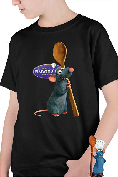 OEM Tricou Copii Baieti Ratatouille Chef Remy Soricel Bucatar