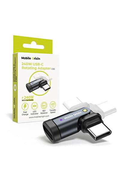 Mobile Origin Adaptor rotativ USB-C de 240W CB5
