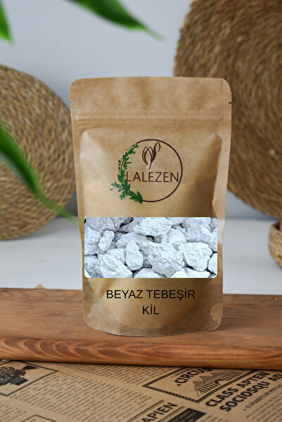 LALEZEN Beyaz Kartopu Tebeşir Kil 1 kg