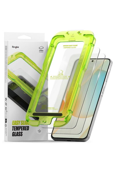 Ringke HUSA MAGNETICД‚ EASY SLIDE PACHET 2 PENTRU GALAXY A57 5G TRANSPARENTД‚