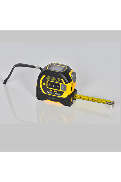 İBEY MAKİNE ibey lazer metre + şerit metre 2 si 1 arada 60m/lazer 5m şerit