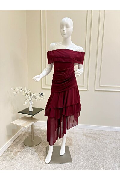 MYROSE SA chiffon dress