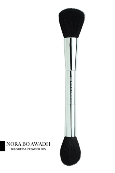 Nora Bou Awad Nour Bawaz Double Face Brush 005 Blush and Powder Brush