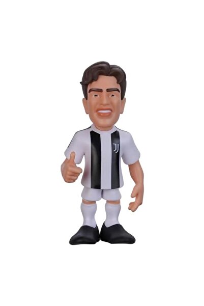 ROKET Minix Football Stars Juventus Kenan Yıldız 12 cm Boyunda, Siyah-Beyaz J...