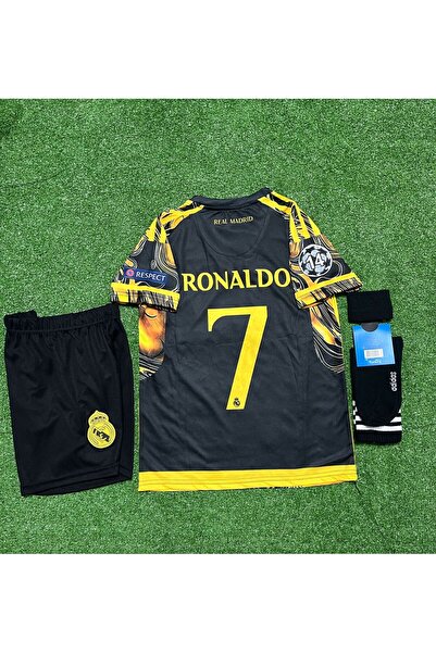 AJAX STAR Real Madrid 2023/24 Yeni Sezon Cristiano Ronaldo Özel Çocuk Konsept...