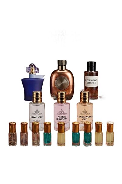 OUD WORLD مجموعة كومبو من 21 عطر فاخر - فلامبويانس، بلو ليدي روزاساي، وعود رو...