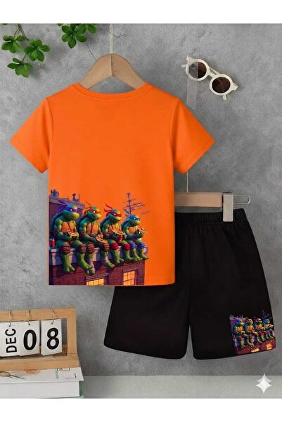Nice Clothes Tricou și pantaloni scurți de vară pentru copii, unisex (imprime...