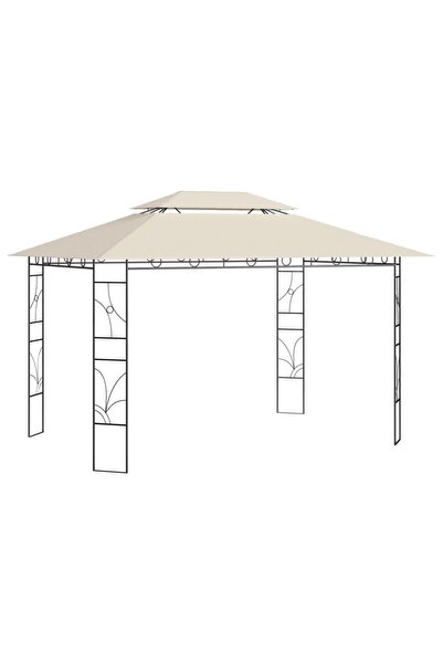vidaxl FOISOR, crem, 4x3x2,7 m, 160 g/mÂ²