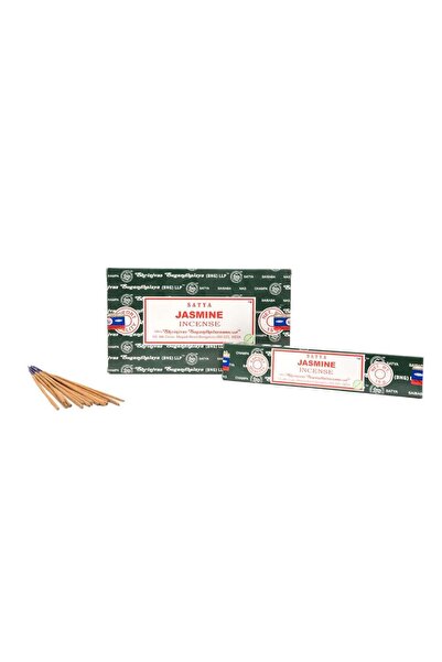 SATYA TÜTSÜ Satya Jasmine Masala Çubuk Tütsü Bitkisel yapıdadır ve el işçiliğ...