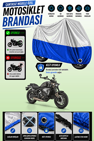 Cemku Twin غطاء محرك متوافق مع RKS SRV700 باللون الرمادي من الأعلى والأزرق من...