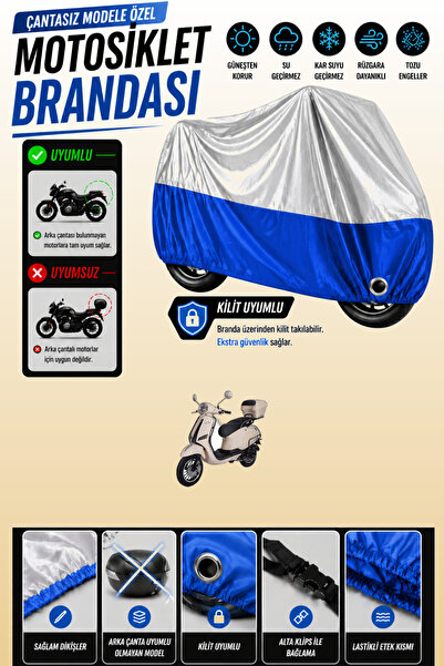 Cemku Twin Top Gray - Bottom Blue Altai Xline 50 Compatible Engine Tarpaulin,...
