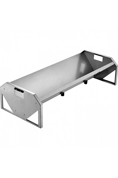 Vivatechnix Hranitoare tip jgheab pentru oi si capre, 85 l, Otel galvanizat, ...