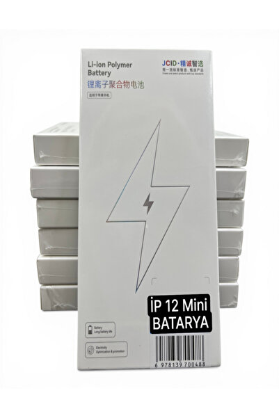 JCID iPhone 12 Mini Uyumlu Pil Batarya (2520 mAh)