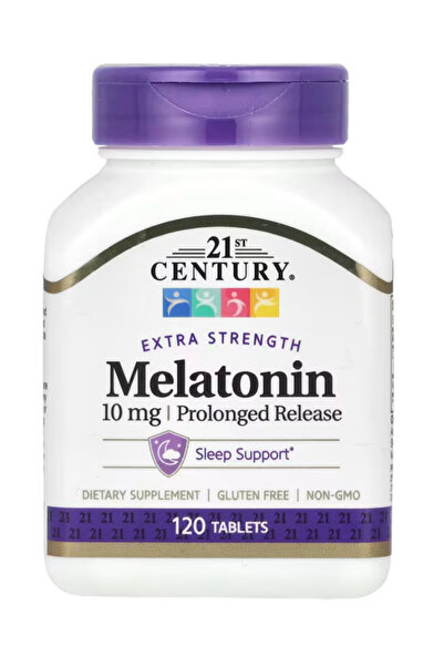 21st Century 10 mg, Optimal Sleep, Healthy circadian Rhythms, Cellular Defens...