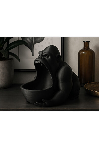 KOÇER AWM Special Design Modern Gorilla Themed Desktop Organizer, Decorative ...