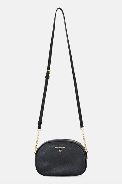Michael Kors Women Brand Logo Cross Body Bag, Black
