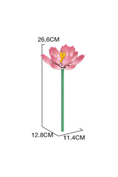 ByCaretta Lotus Çiçek Yapı Blokları 32 Parça