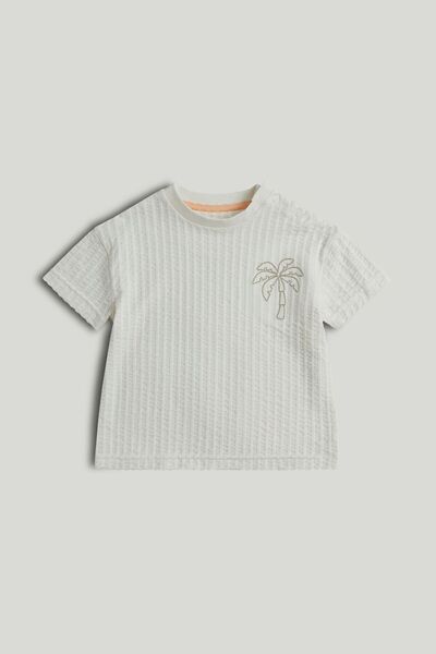 MOTHERCARE تي شيرت بتصميم شجرة النخيل الطبيعية