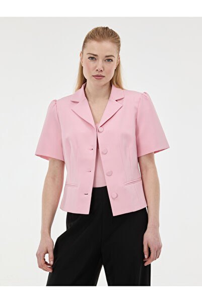 ORSAY Light pink women's short sleeve blazer