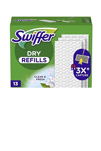 Swiffer Dry Yer Temizleme Yedek Bezi (13'lü Paket)